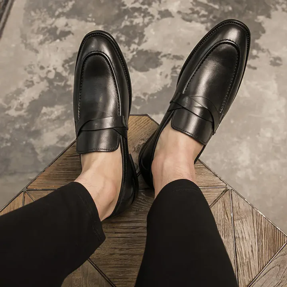 Mocassins de Couro Chic