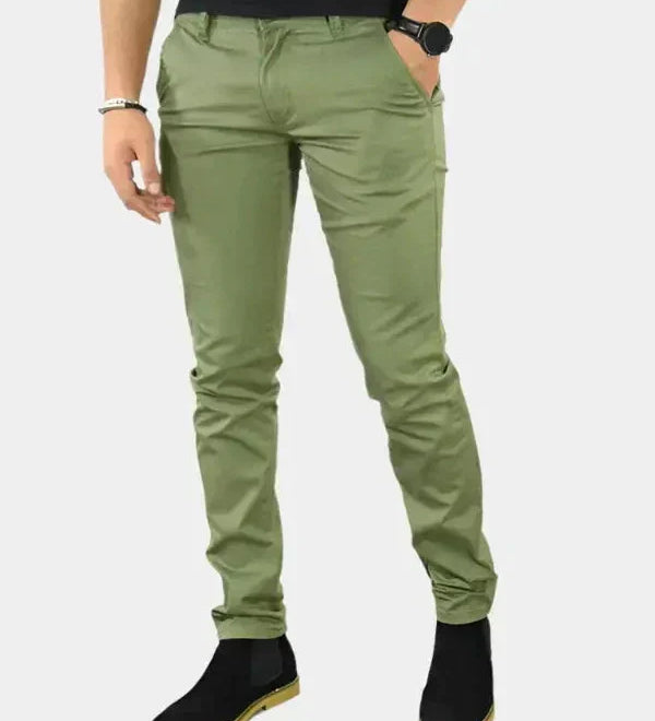 Daniel™ | Calças Slim Fit Essenciais