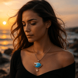 Catarina - Colar Dourado com Pérola