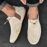 Laurits Sapato Slip-Ons de Couro