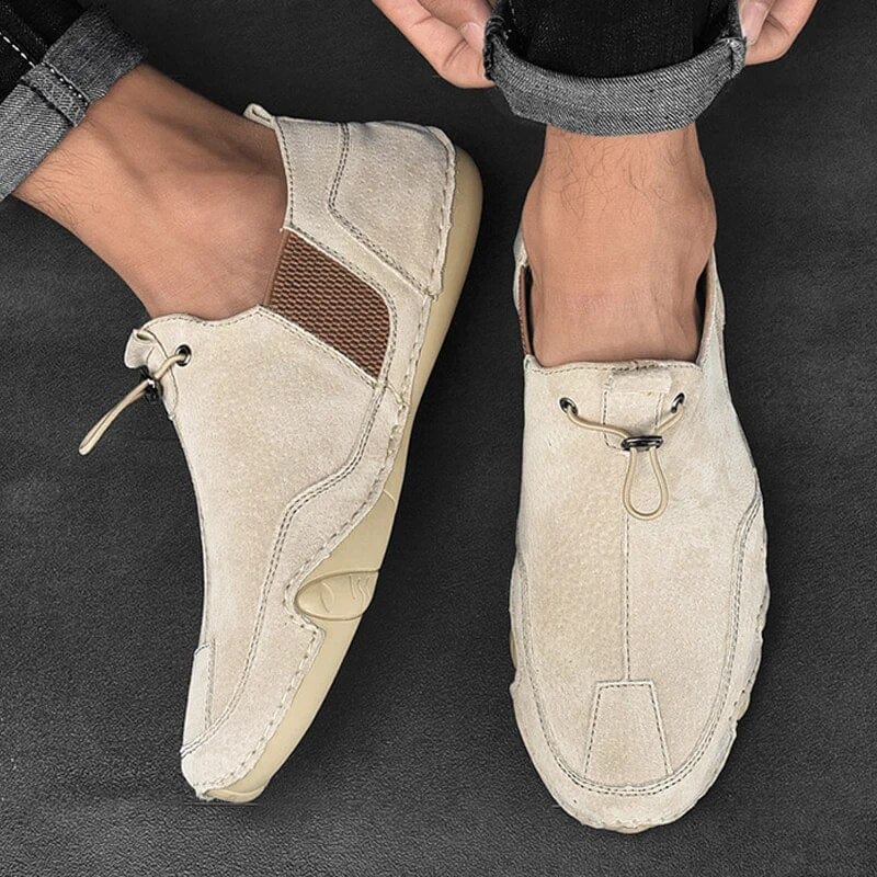 Laurits Sapato Slip-Ons de Couro