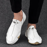Laurits Sapato Slip-Ons de Couro