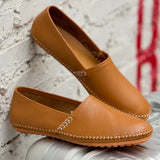 Mocassins de Couro Leves