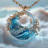 Nídia - Colar Oceano Tempestuoso