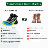 TrailGuard 2.0 - Bota outdoor ortopédica, impermeável