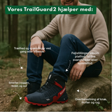 TrailGuard 2.0 - Bota outdoor ortopédica, impermeável