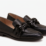 Cláudia - Mocassins com Laço Decorativo